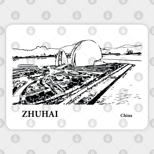 Zhuhai - China Sticker by Lakeric